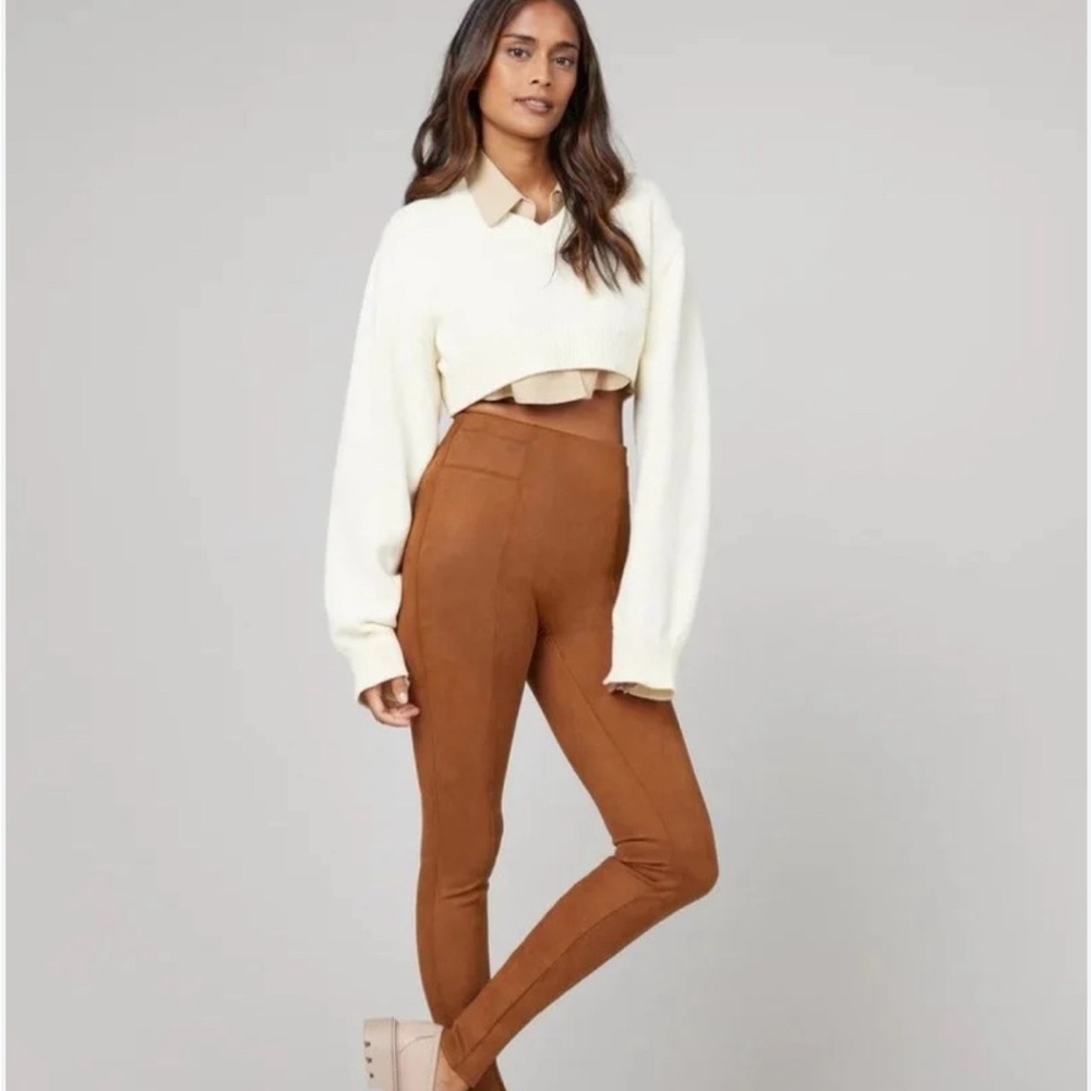 SPANX Brown Leggings